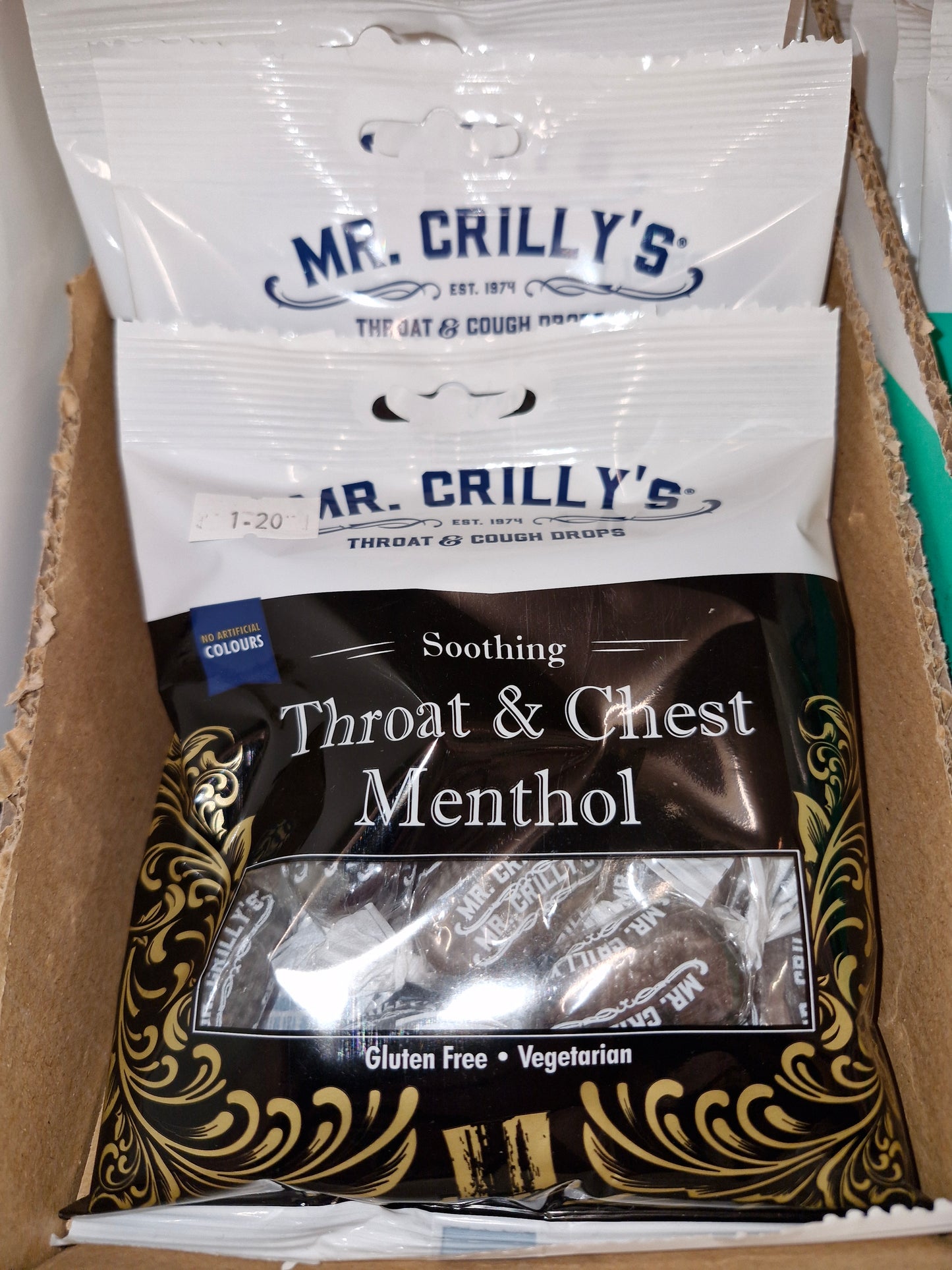 Mr. Crilly's Throat & Cough Drops