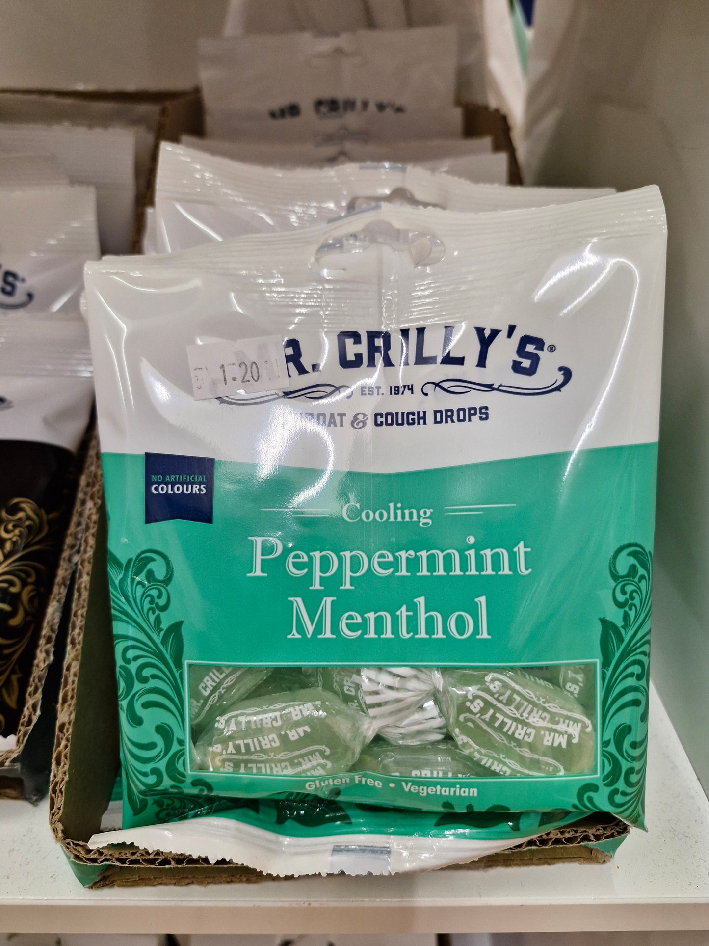 Mr. Crilly's Throat & Cough Drops