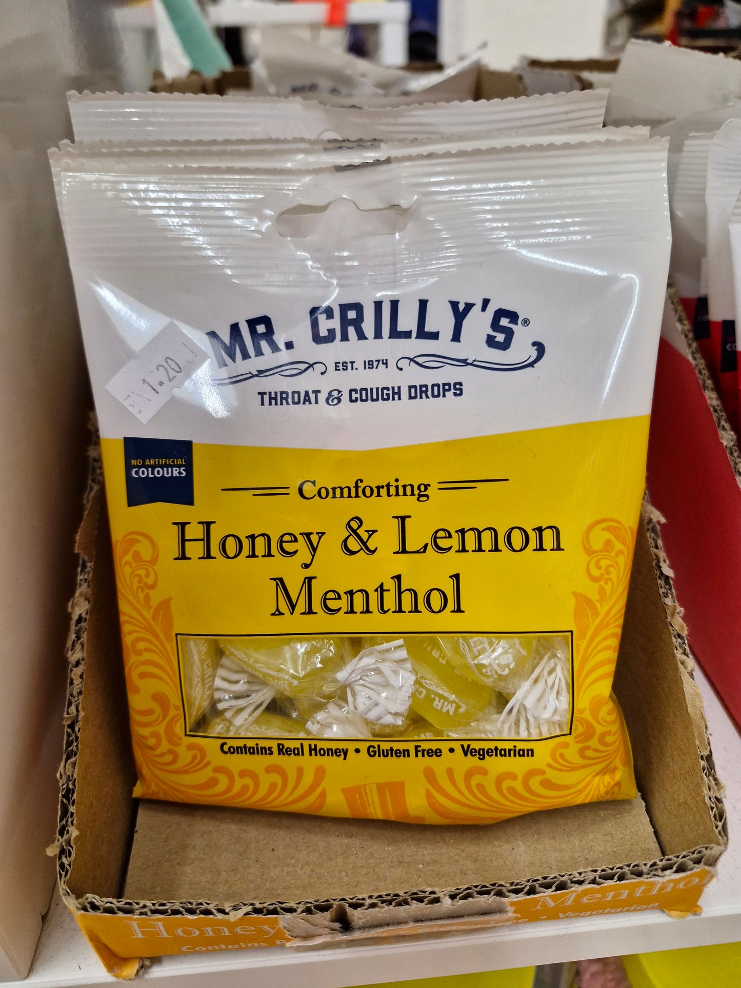 Mr. Crilly's Throat & Cough Drops