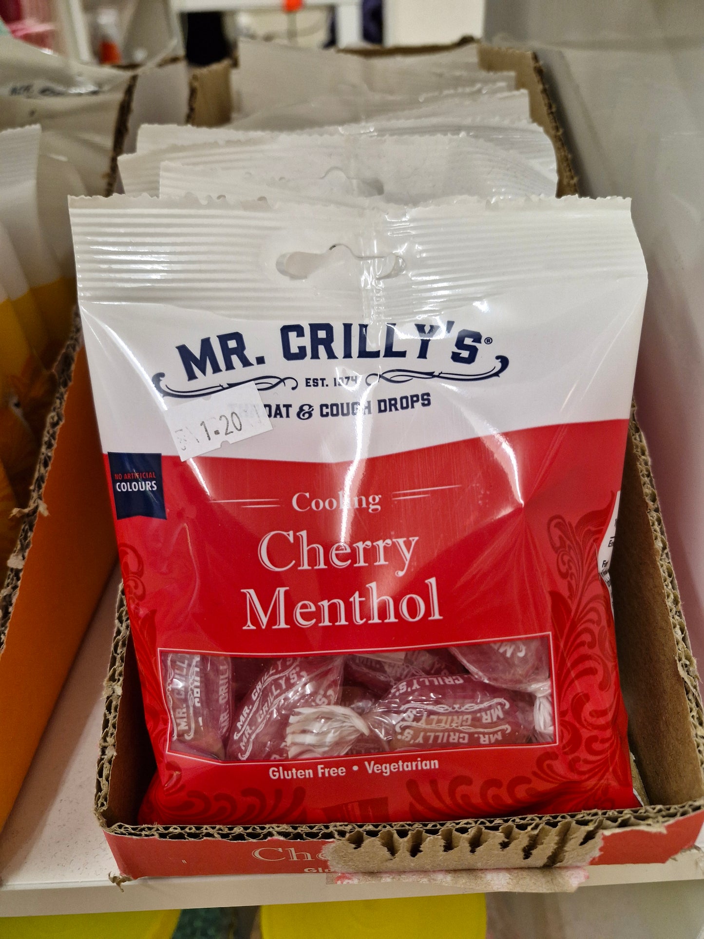 Mr. Crilly's Throat & Cough Drops