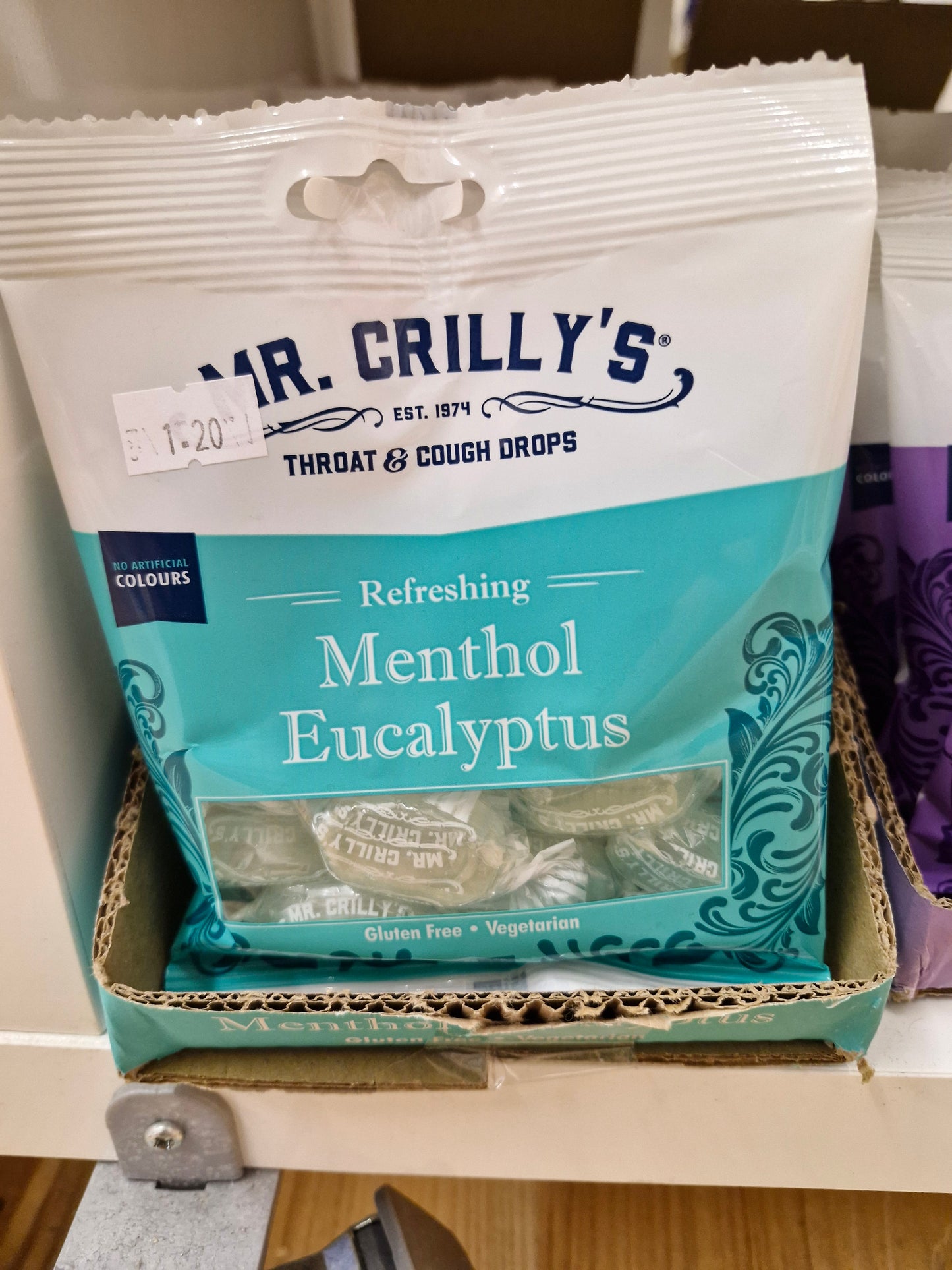 Mr. Crilly's Throat & Cough Drops