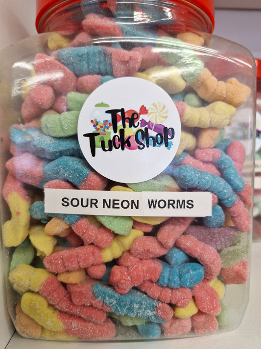Sour Neon Worms