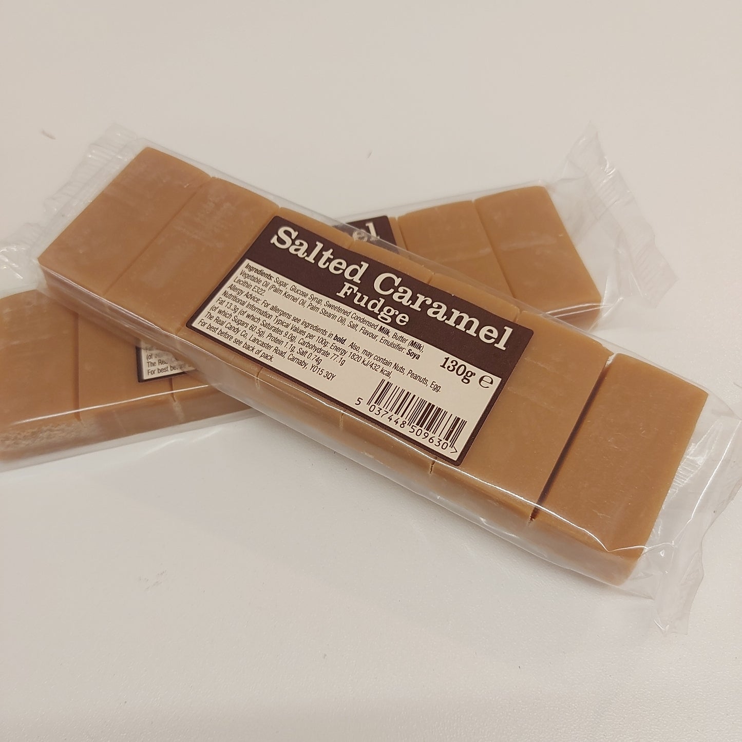 Salted Caramel Fudge Bar