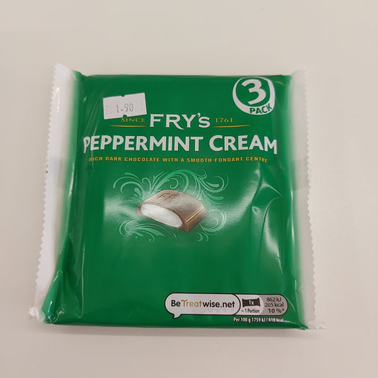 Fry's Peppermint Cream Bars