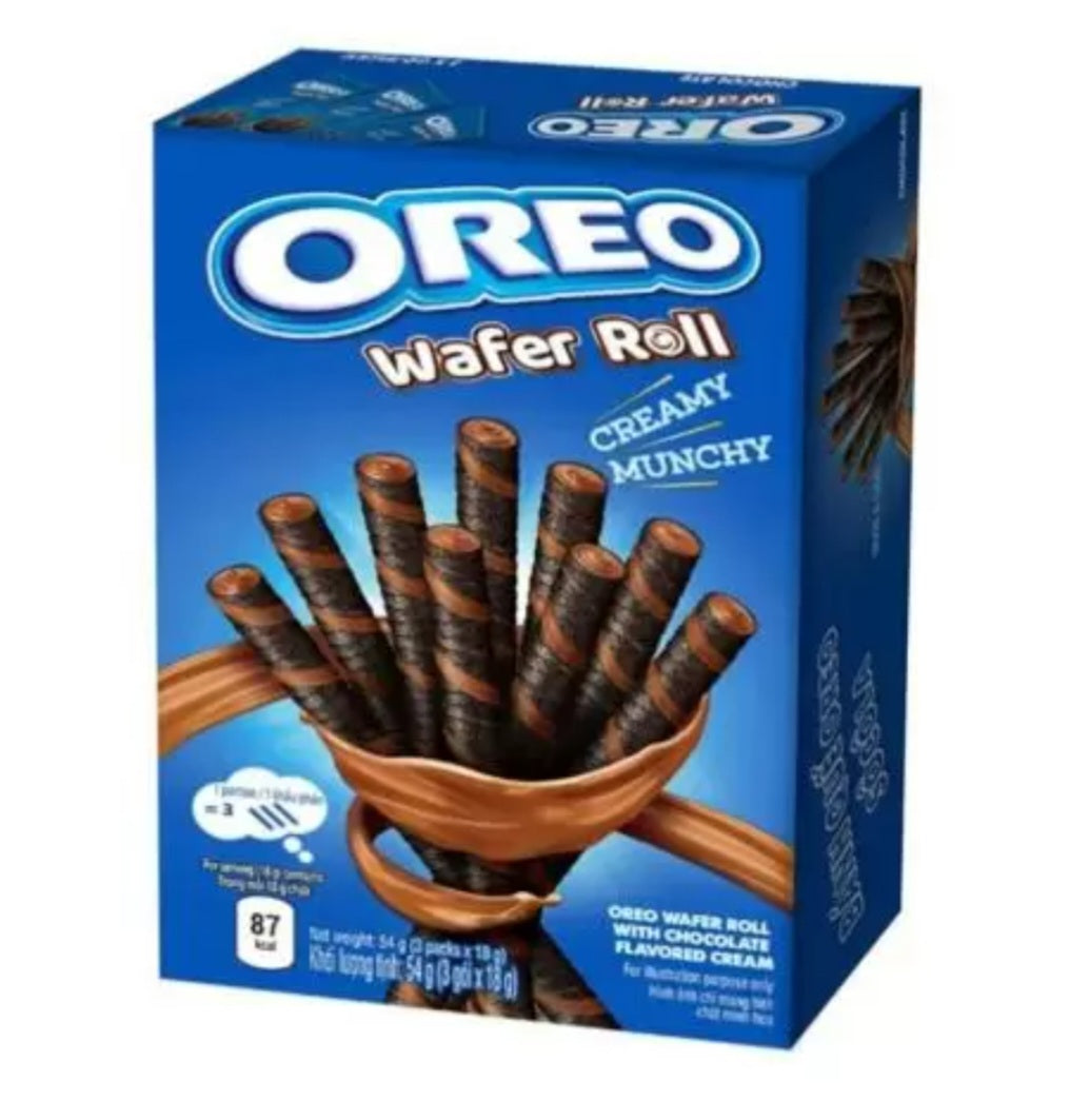 Oreo Chocolate Wafer Rolls