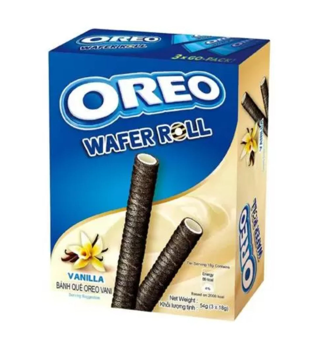 Oreo Vanilla Wafer Rolls