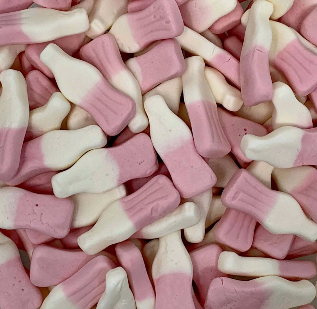 Strawberry Milkshake Bottles