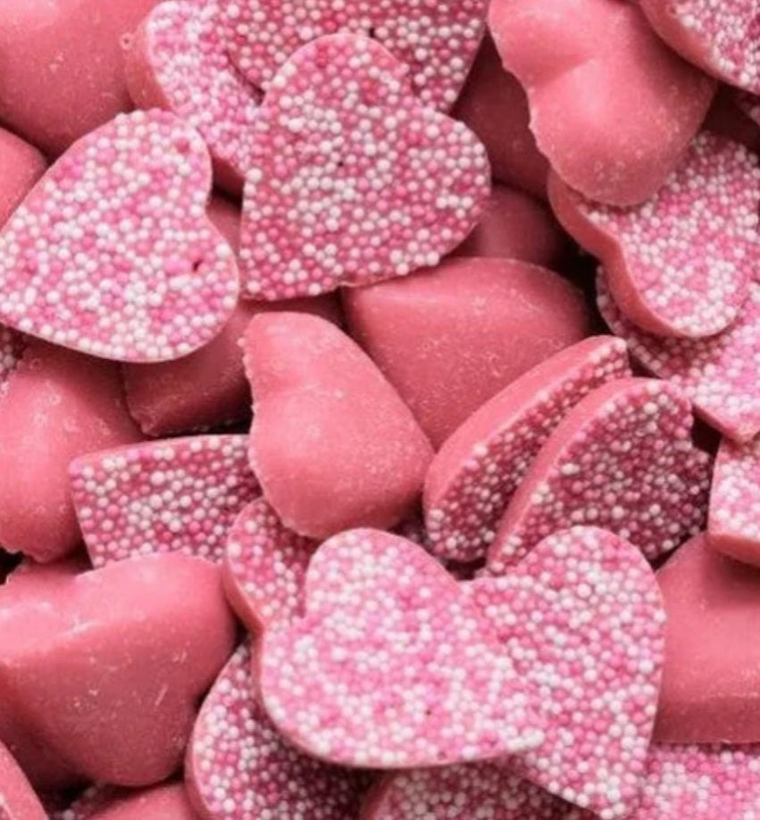 Chocolate Pink Hearts